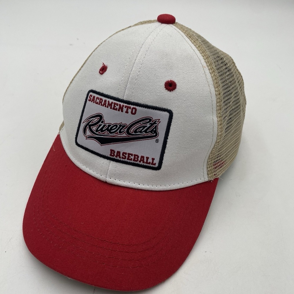 Sacramento River Cats Hat Trucker SnapBack Mesh MILB Minor‎ League Clean